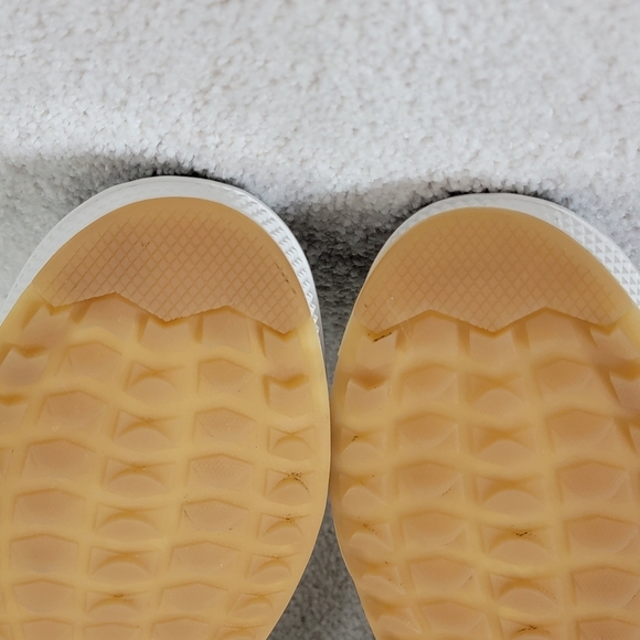 Straight Down Men's Black And White The Shaker Twill Spike-Less Golf Shoes Sz 9 - Picture 11 of 12